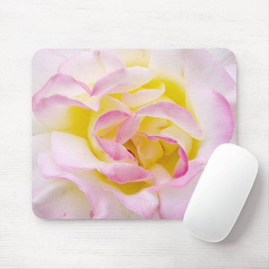 Tapis De Souris Mousepad rose (Avec souris)