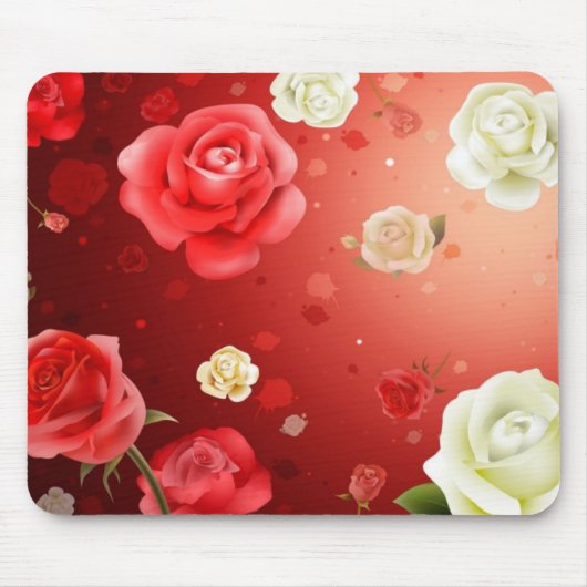Tapis De Souris Mousepad rose (Devant)