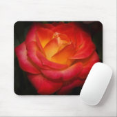 Tapis De Souris Mousepad rose de flamber (Avec souris)