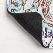 Tapis De Souris Mousepad rose du lapin (Coin)