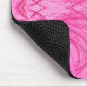 Tapis De Souris Mousepad rose fractal (Coin)