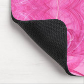 Tapis De Souris Mousepad rose fractal (Coin)