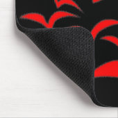Tapis De Souris Mousepad rouge chauve (Coin)