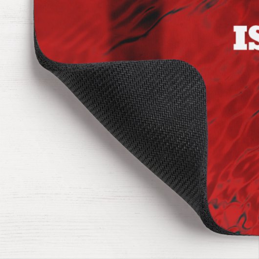 Tapis De Souris Mousepad rouge sang (Coin)