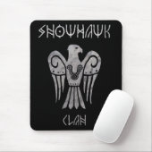 Tapis De Souris Mousepad runique de Snowhawk terni par guerre (Avec souris)