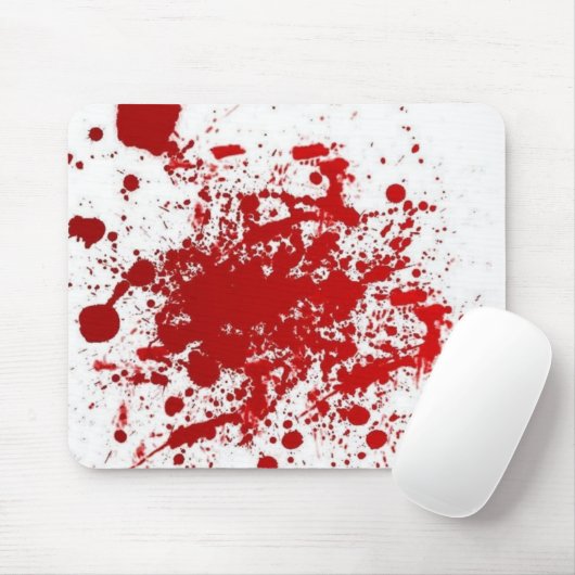 Tapis De Souris Mousepad sanglant (Avec souris)