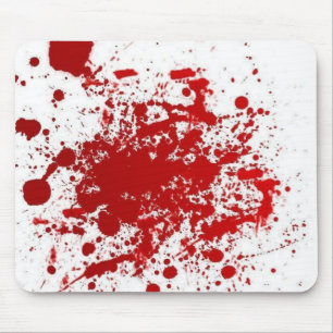 Tapis De Souris Mousepad sanglant