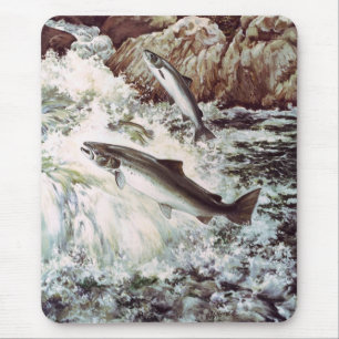 Tapis De Souris Mousepad/saumon atlantique