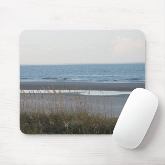 Tapis De Souris Mousepad - scène de plage (Avec souris)