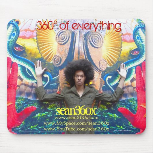 Tapis De Souris MousePAD sean360x 360° Tout-Voyant (Devant)