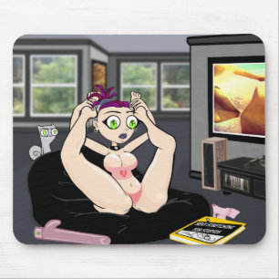 Tapis De Souris Mousepad s'étendant suggestif