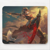 Tapis De Souris Mousepad Shadow Gaming en acier | Pad lame de préc (Devant)