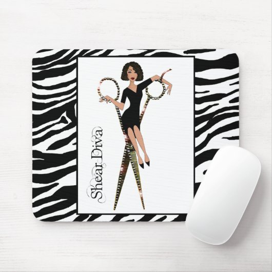 Tapis De Souris Mousepad "Shear DIVA" (Avec souris)