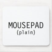 Tapis De Souris MOUSEPAD (simple) (Devant)