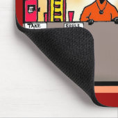 Tapis De Souris Mousepad "Sin-A-Bun" de Green Weenii (Coin)