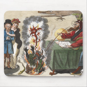 Tapis De Souris Mousepad : Soulevant des spiritueux mauvais -
