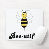 Tapis De Souris Mousepad souriant Bumble Bee Bee (Avec souris)