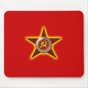 Tapis De Souris Mousepad soviétique d'étoile