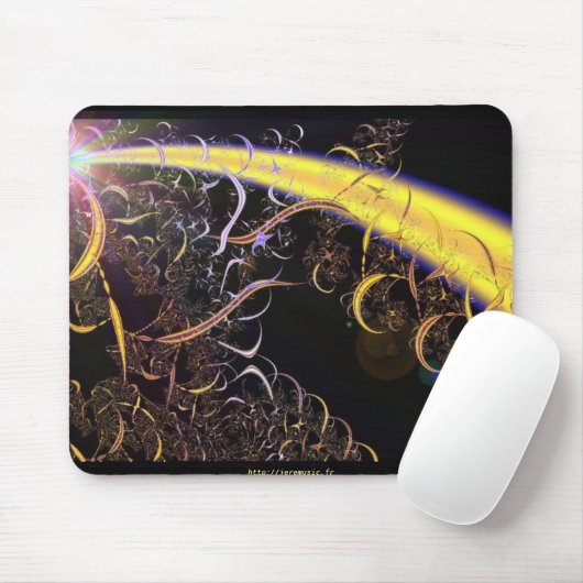 Tapis De Souris Mousepad spectral de comète (Avec souris)