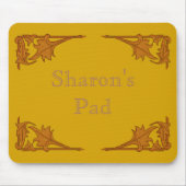 Tapis De Souris Mousepad - Supports feuillus (Devant)