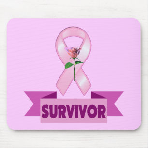 Tapis De Souris Mousepad - survivant de cancer du sein