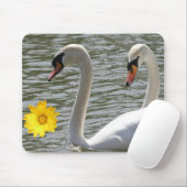 Tapis De Souris Mousepad Swan (Avec souris)