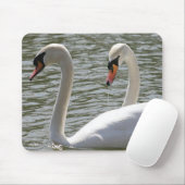 Tapis De Souris Mousepad Swan (Avec souris)