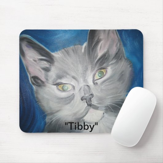 Tapis De Souris Mousepad "Tibby " (Avec souris)