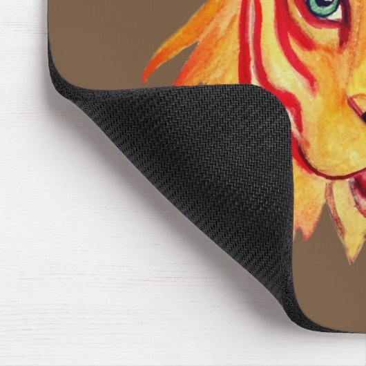 Tapis De Souris Mousepad Tiger Dessin (Coin)