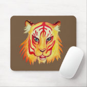 Tapis De Souris Mousepad Tiger Dessin (Avec souris)