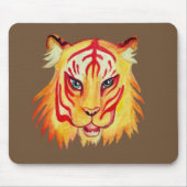 Tapis De Souris Mousepad Tiger Dessin (Devant)