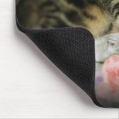 Tapis De Souris Mousepad tigré de chaton (Coin)