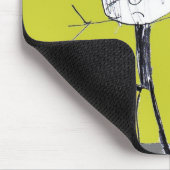 Tapis De Souris Mousepad timide ici timide (Coin)