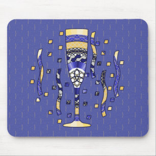 Tapis De Souris Mousepad toast du Nouvel An