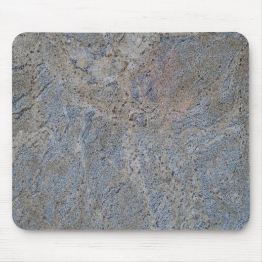 Tapis De Souris Mousepad tourbé de marbre gris (Devant)