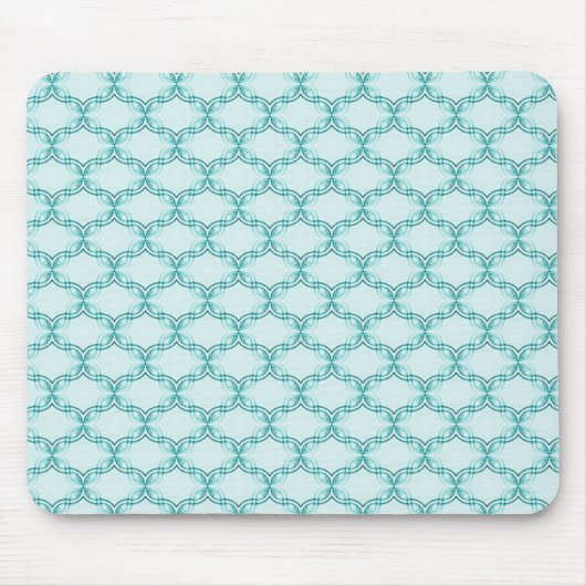 Tapis De Souris Mousepad tout simplement glamour, Turquoise (Devant)