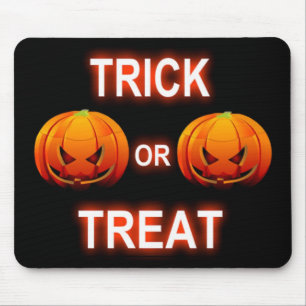 Tapis De Souris Mousepad Trick Ou Treat Citrouilles