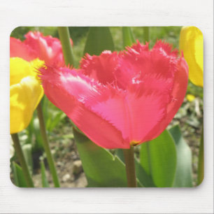 Tapis De Souris Mousepad Tulipes à franges