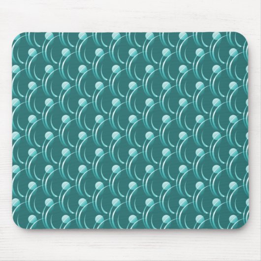 Tapis De Souris Mousepad turquoise Fancy (Devant)