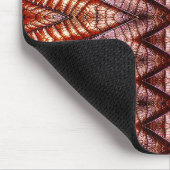 Tapis De Souris Mousepad, Une élégante texture rouge design classi (Coin)