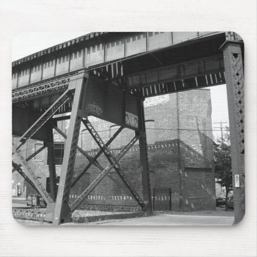 Tapis De Souris Mousepad urbain de train (Devant)