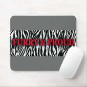 Tapis De Souris Mousepad velu et fier (Avec souris)