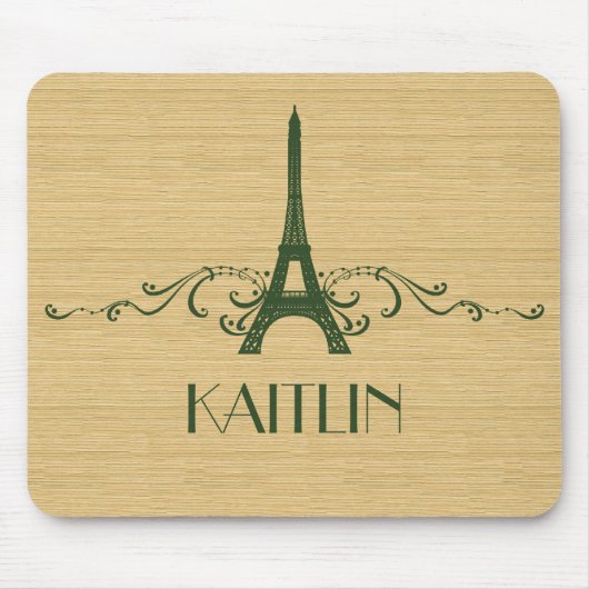 Tapis De Souris Mousepad vert (Devant)