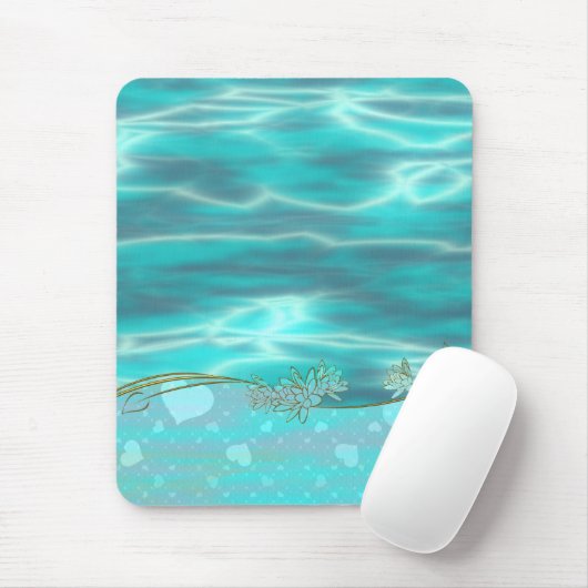 Tapis De Souris Mousepad vert (Avec souris)