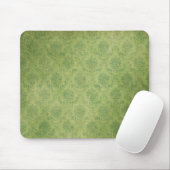 Tapis De Souris Mousepad vert Damask (Avec souris)
