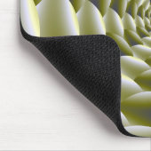 Tapis De Souris Mousepad vert et blanc (Coin)