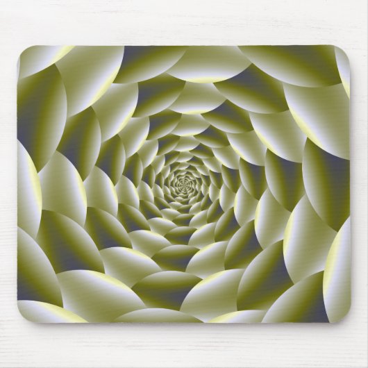Tapis De Souris Mousepad vert et blanc (Devant)