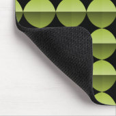 Tapis De Souris Mousepad vert olive (Coin)
