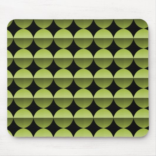 Tapis De Souris Mousepad vert olive (Devant)