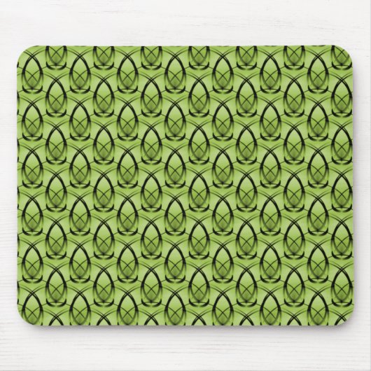 Tapis De Souris Mousepad vert olive (Devant)